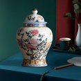 thumbnail image 6 of Chinese Ceramic Ginger Jar Asian Decor Traditional Multi Purpose Style B, 6 of 6
