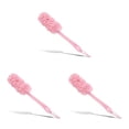 thumbnail image 2 of Cepillo de ducha Monstrate para fregar la espalda del baño con cordón Rosa 3Conjunto, 2 of 6