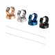 thumbnail image 2 of Bridas para cables de nailon de 6 pulgadas en blanco y negro, 200 piezas, 2 of 5