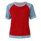 thumbnail image 3 of Camisetas de Manga Larga de Verano para Mujeres de Cuello Redondo de Manga Corta de Color Sólido, Camisetas de Manga Corta de Verano para Mujeres, 3 of 4