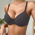 thumbnail image 3 of Tbopshirt Bras for Women,Womens Bras Soft Breathable Solid Color Push-up Bra, 3 of 8