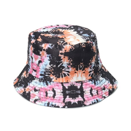 

Liveday 3D Bucket Hat Packable Wide Brim Sun Hat Color Printed Lightweight G