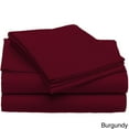 thumbnail image 3 of Luxury Home Super-Soft 1600 Series Double-Brushed 6 Pcs Bed Sheets Set (Queen, Burgundy), 3 of 4