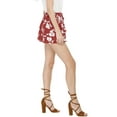 thumbnail image 5 of Unique Bargains Women's Elastic Waist Casual Summer Beach Floral Shorts, 5 of 8