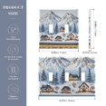 thumbnail image 2 of Yayeee Toggle Light Switch Wall Plate 3-Gang 6.37"x4.48" Decorative Outlet Cover, Winter Village, 2 of 7