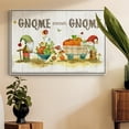 thumbnail image 6 of Gnome Sweet Gnome - Framed Gallery Wrapped Holiday Canvas - 25 x 37 - White Frame, 6 of 9