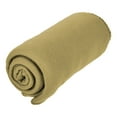 thumbnail image 3 of Imperial Home 50” x 60” Soft Fleece Throw Blankets Tan 12 Pack, 3 of 6