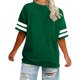 thumbnail image 4 of Mujeres Más Tamaño de Manga Larga Tops Cuello Redondo Camisa Casual Camiseta Top para la Primavera Verano Uso Diario Más Tamaño Casual Tops, 4 of 5