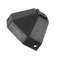 thumbnail image 3 of 12X Side Box Bag Corner Tail Box Bag Corner Trunk Protection Motorcycle Side Box Accessories Side Box Bag Corner,12 x Side box wrap corner,Black, 3 of 5