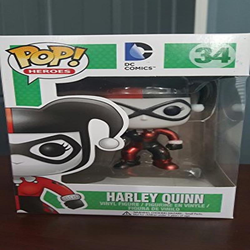Funko DC Comics Harley Quinn Metallic Pop Vinyl Exclusive No. 34 - Walmart.com