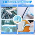 thumbnail image 6 of 3 in 1 Window Cleaning Scraper with Spray, Scrubber and Shower Squeegee for Glass Doors, Mirrors, Car and Home, All-Purpose Window Cleaner Tool (Blue), 6 of 10