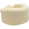 OTC Cervical Collar, Soft Contour Foam, Neck Support Brace, White Narrow 2.5" Depth, Universal