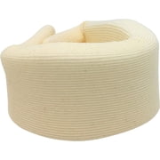 OTC Cervical Collar, Soft Contour Foam, Neck Support Brace, White Narrow 2.5" Depth, Universal