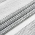 thumbnail image 3 of Sheer Kitchen Window Curtains, Vertical Striped Design Bathroom Window Curtain, Yarn Dyed Linen Textured Farmhouse Half Window Kitchen Cafe Curtains, 27" W x 30" L, Grey, Set of 2, 3 of 7