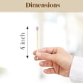 thumbnail image 2 of ZIKANI Pink Tip Matches 4 Inch Match Refill and Striker 200 Long Matches Short Matches Wooden Matches Bulk Matches Decorative Matchsticks Safety Matches for Cloche Jar Box Fireplace (Pink), 2 of 6
