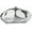 Silver, variant on Acrylic Clutch Purse for Women, Irregular Shell Evening Bag with Detachable Chain Shoulder Strap, Wedding Handbag