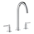 thumbnail image 3 of Grohe 20 069 3 Atrio 1.2 GPM Widespread M-Size Bathroom Faucet - Nickel, 3 of 5