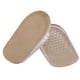 thumbnail image 1 of EeaseMX Plantilla media de 1 cm con invisibilidad y absorción de impactos, almohadilla para el talón, talla L (albaricoque), 1 of 7