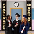 thumbnail image 4 of Celebration Decorations Party Essentials Celebration Supplies Party Decor Graduation Decorations 2026 Graduation Banner Class of 2026 Grad Hanging Porch Banner Door Sign for Grad Home Door Wall Decor, 4 of 9