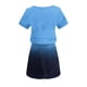 thumbnail image 4 of Mini Vestido de Verano Color Sólido Cuello en V Manga Corta Vestido de Becerro Medio, Vestido Corto de Verano, 4 of 5