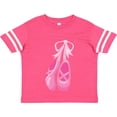 thumbnail image 3 of Inktastic Ballet Shoes, Ballet Slippers, Ballet Dance, Pink Girls Toddler T-Shirt, 3 of 5
