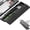 Black, variant on XYvans 22-in-1 Keyboard Cleaning Kit with Keyboard Wrist Rest, Leather Ergonomic Hand Pad for Mechanical Keyboards, Magnetic Storage & Phone Holder-White
