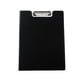 thumbnail image 1 of Cateissary Boletos de archivo A4, portapapeles Vertical, tablero de Clip para contratista, organizador portátil de PP, suministros de oficina, papelería Carpetas de archivos Negro, 1 of 6
