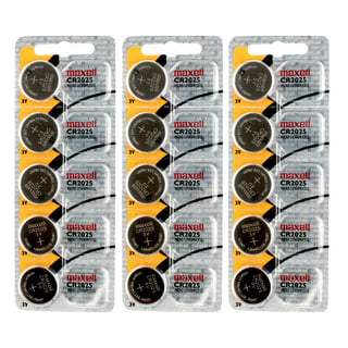  Maxell CR2032 3V Micro Batería de celda de moneda de botón de  litio 1 caja de 100 baterías : Salud y Hogar