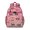 Floral Pa, variant on Floral Hippie Waterproof Backpack - Lightweight Student Bag with Breathable Padded Straps