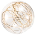 thumbnail image 3 of heka Clear Glass Globe Lampshade Replacement for Ceiling/Floor Lamps & Chandeliers, 3 of 5