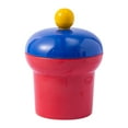 thumbnail image 1 of Lipstore Pot à Bonbons 0.5 L avec Couvercle Pot à Biscuits pour Table à Manger Buffet Restaurant Rouge Bleu Jaune, 1 of 8