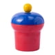 thumbnail image 2 of Tarro de caramelos, recipiente para caramelos de 0,5 l con tapa, práctico recipiente para , contenedor para aperitivos, para fiestas, hoteles, Rojo Azul Amarillo, 2 of 8
