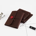 thumbnail image 2 of WHAMVOX 175 Felt Photo Album Elegant Photo Album Small Size Coffee, 2 of 8