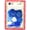 Blue & White, variant on Tara Children's Self Hinge Plastic Flower Hair Barrettes, Pastel Pinks, 18 ct (1 Pack)
