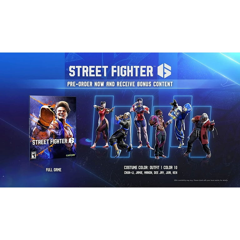 Street Fighter 6 PS5 Collector's Edition - New Modern Teen
