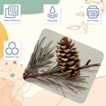 thumbnail image 3 of Alfombrilla de ratón con forma de piña con base de goma antideslizante, cuadrada, protector para portátil, para escribir, para juegos de ordenador, para la escuela, la oficina y el hogar,, 3 of 7