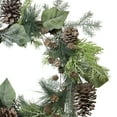 thumbnail image 3 of Northlight Pine Cone and Cedar Small Artificial Christmas Wreath - 20" - Unlit, 3 of 3