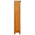 thumbnail image 2 of vidaXL 4-Tier Wooden Adult Bookcase - 45x22x110 cm - Solid Oak Wood, 2 of 5