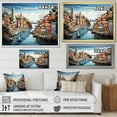 thumbnail image 4 of Designart "CoastalSimplicity Harbor Hues I" Nautical & Beach Floater Framed Canvas Art Print, 4 of 7