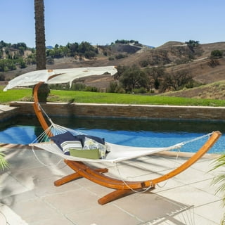 Outdoor hammock cheap with canopy