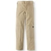 Genuine Dickies Boys School Uniform Double-Knee Multi Pocket Twill Pants, Sizes 4-18, Slim, & Husky