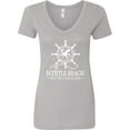 thumbnail image 3 of Inktastic Myrtle Beach South Carolina Women's V-Neck T-Shirt, 3 of 5
