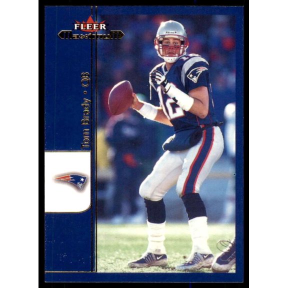 Tom Brady Card 2002 Fleer Maximum #1