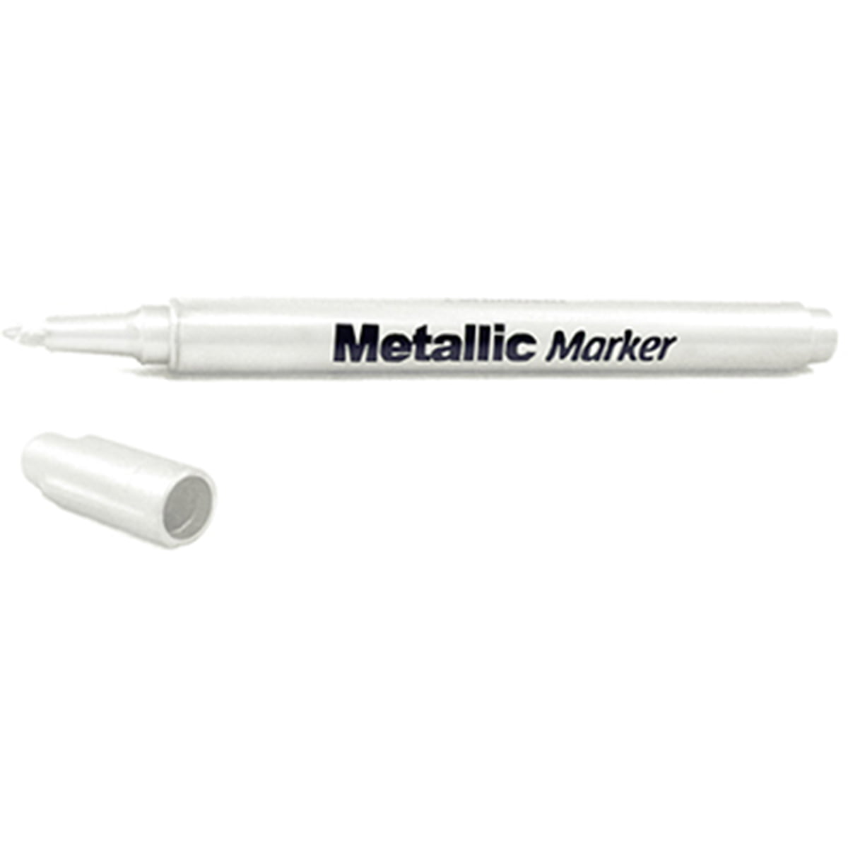 Metallic Permanent Marker 1.2mm Fine Point White