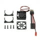 thumbnail image 2 of Vogacara Coche de Control remoto, accesorios a escala 1/10, ventilador de refrigeración de Motor, simulación de montaje múltiple, suministros de Kits de construcción modelo negro Vogacara FN001751-02, 2 of 6