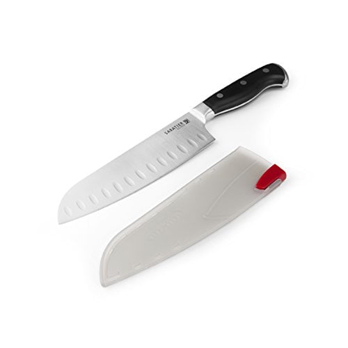 Sabatier Stainless Steel Santoku Knife with EdgeKeeper Self