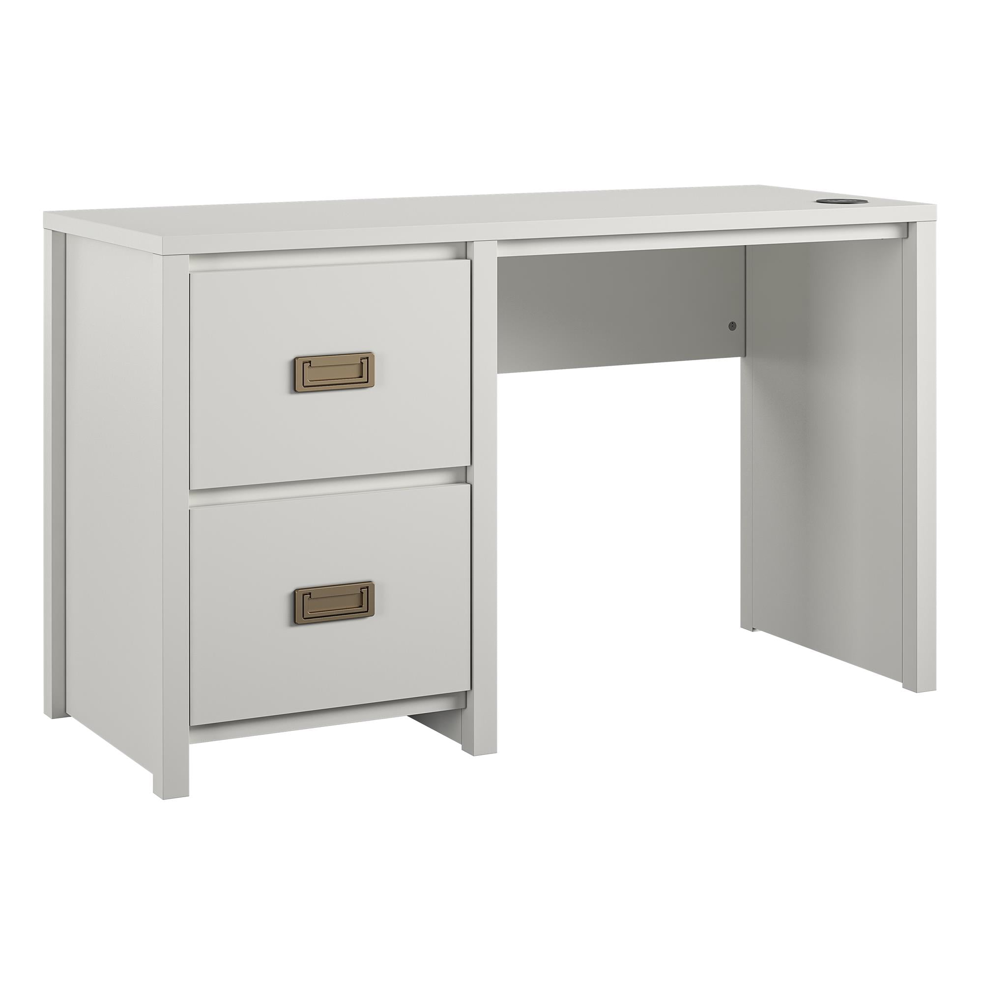 Little Seeds Monarch Hill Haven White Single Pedestal Kids Desk