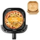 thumbnail image 3 of ASZ 5 qt Air Fryer with Window- Digital Airfryer 5qt for 2-3 people - for Office Dorm Room 8 Presets Bake Toast Broil Reheat Bacon Fries Chicken Shrimp- 1400W, Non-Stick, 400℉, Auto Shutoff, 3 of 5