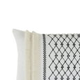 thumbnail image 4 of Gracie Mills Katelyn Geometric Embroidered Cotton Oblong Pillow with Tassels - GRACE-10402, 4 of 4