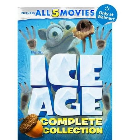 Ice Age: Complete Collection - Ice Age / The Meltdown / Dawn Of The Dinosaurs / Continental Drift / Collision Course (Walmart Exclusive) (Widescreen)